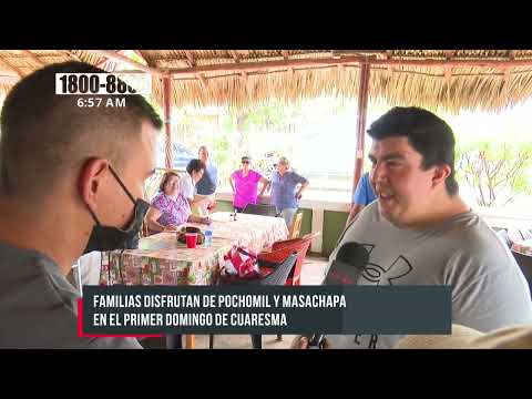 Pochomil y Masachapa reciben a varias familias nicaragüenses