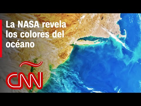 La NASA revela cómo se ve el color de los océanos con el satélite PACE