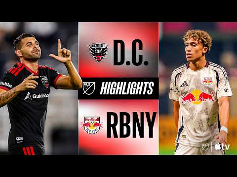 [MLS] DC 유나이티드 vs 뉴욕 레드불스 하이라이트 | 10명의 선수들이 치열한 접전을 펼친 결승전!