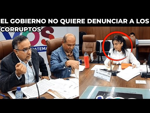 AUTORIDADES DE LA COMISIÓN CONTRA LA CORRUPCIÓN NO QUIEREN PONER DENUNCIAS SEGÚN DIPUTADOS GUATEMALA