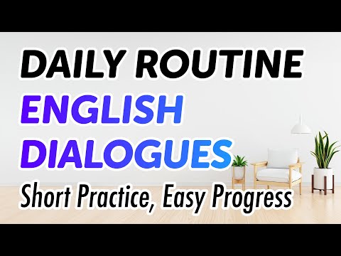 DailyRoutineEnglishConversa