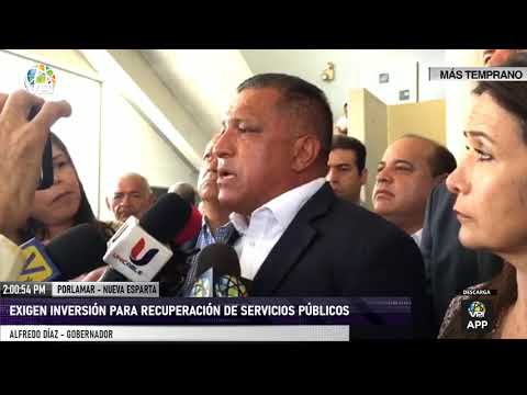 Nueva Esparta - Alfredo Díaz: Hoy Margarita carece de los servicios públicos - VPItv