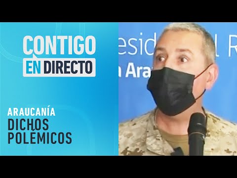 ¡SON UNOS COBARDES!: Los polémicos dichos de General del Ejercito - Contigo en Directo