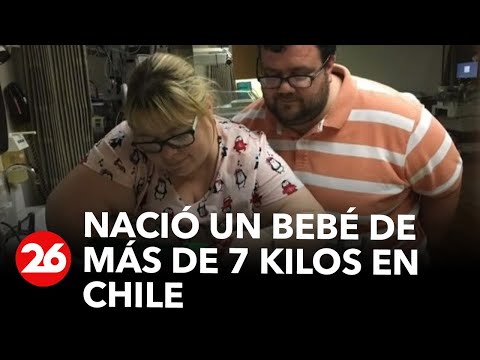 Nació un bebé de más de 7 kilos en Chile