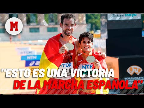 María Pérez y Álvaro Martín hablan con Marca tras su triunfo en marcha I MARCA