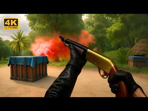 THE *SHOTGUN* ONLY Challenge in PUBG PC...