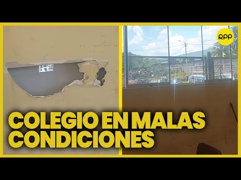 Jaén: Alumnos deberán asistir a clases en aulas prefabricadas #RegresoAClases