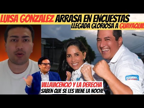 Luisa González arrasaría en 1 vuelta según encuestas | Discurso en Guayaquil RC5