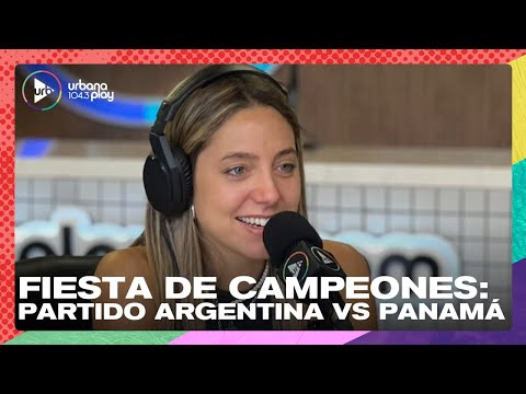 Sofi Martínez sobre el partido Argentina - Panamá en el Monumental | #Perros2023