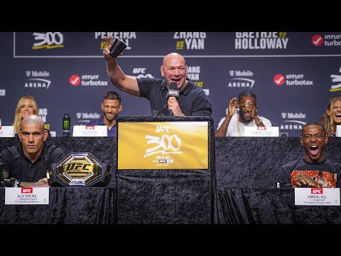 UFC 300: Pre-Fight Press Conference Highlights