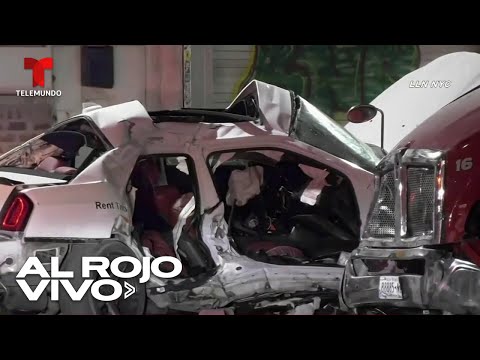Video capta la muerte de dos jóvenes en un accidente en Nueva York
