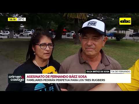 Crimen de Fernando Báez: Tíos y padrinos hablaron sobre la condena