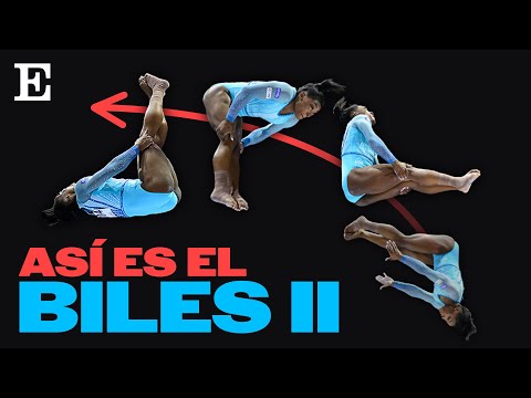 SIMON BILES | Anatomía de su nuevo movimiento, el 'Biles II' | EL PAÍS