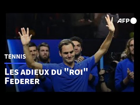 Tennis : sourires et larmes mêlées pour les adieux du roi Federer au tennis | AFP