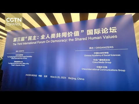 Comienza en Beijing el Tercer Foro Internacional de Democracia