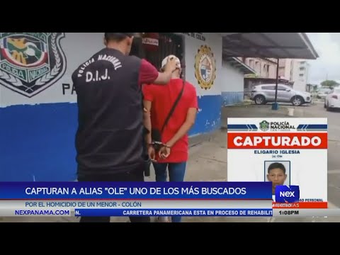 Capturan a Pedrito por delito de doble homicidio en Colo?n