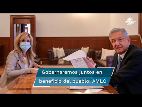 AMLO se reúne con Claudia Pavlovich para abordar atención a la pandemia del Covid-19