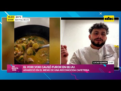 “Chicken vori vori”: comida paraguaya apareció en el menú de reconocida cafetería de EE.UU.