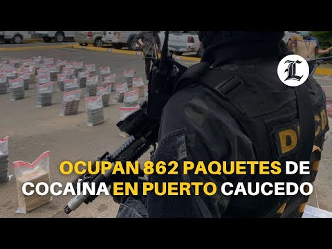 Ocupan 862 paquetes de cocaína en Puerto Caucedo
