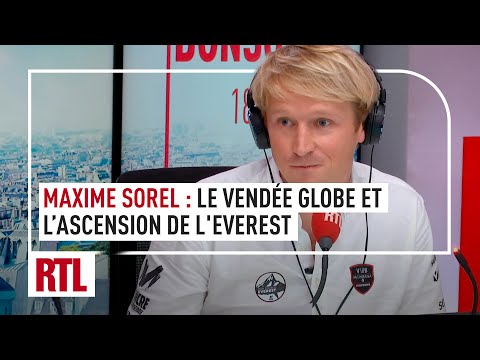 Maxime Sorel raconte son Vendée Globe et son ascension de l'Everest (intégrale)