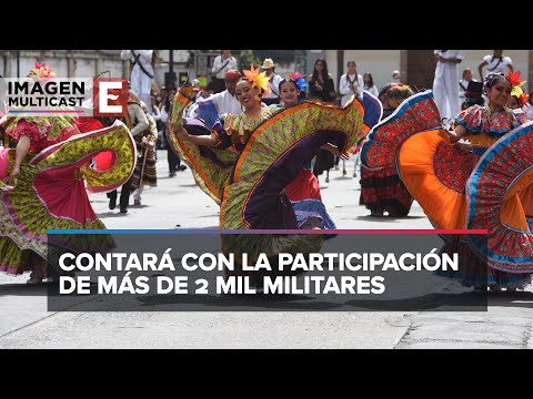 Ensayan y afinan detalles para el desfile de la Revolución Mexicana 2023