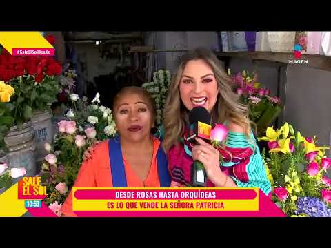 Mariana Ochoa se encuentra con FANS en su visita al mercado de las Flores en San Ángel | Sale el Sol