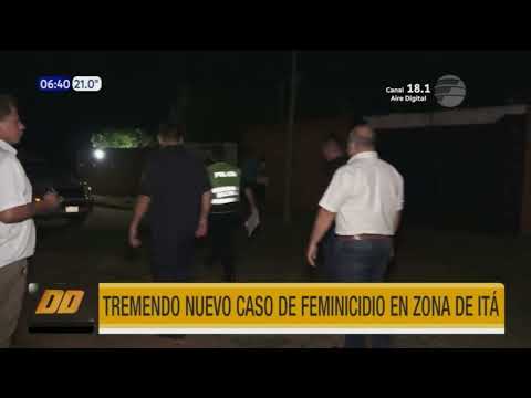 Tremendo nuevo caso de feminicidio en zona de Itá