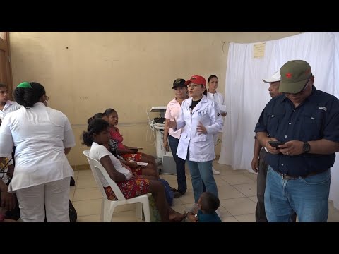 Caribe Norte: familias participan en la mega feria de salud