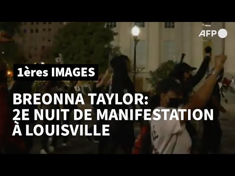 Seconde nuit de manifestations pour Breonna Taylor à Louisville | AFP Images