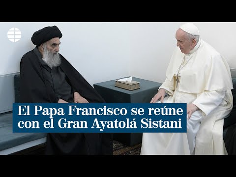 El Papa Francisco se reúne en Irak con el Ayatolá Al Sistani