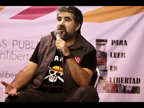 Presentación Colección Vientos del pueblo FCE. Luis Arturo Salmerón y Óscar de Pablo. FIL Alameda