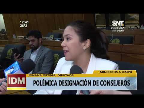 Ministros a Itaipú: Polémica designación de consejeros