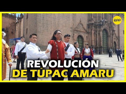 Cusco: recuerdan 241 años de la revolución de Túpac Amaru.