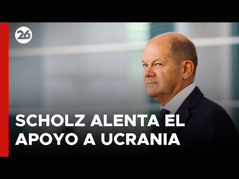 Scholz confía en que los aliados ayudarán más a Ucrania