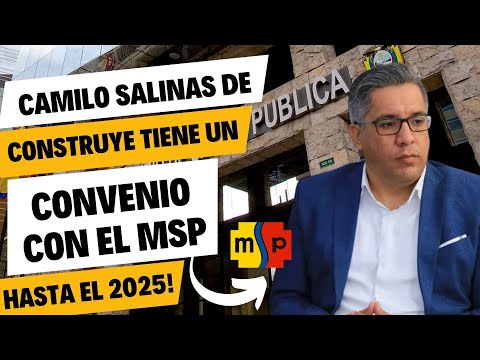 Camilo Salinas, Acusado de tener contratos con el Estado