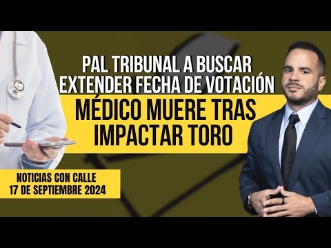 Podcast: LAS NOTICIAS CON CALLE DE 17 DE SEPTIEMBRE DE 2024