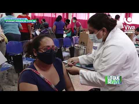 Managua: mayores de 45 años son inmunizados contra la Covid-19