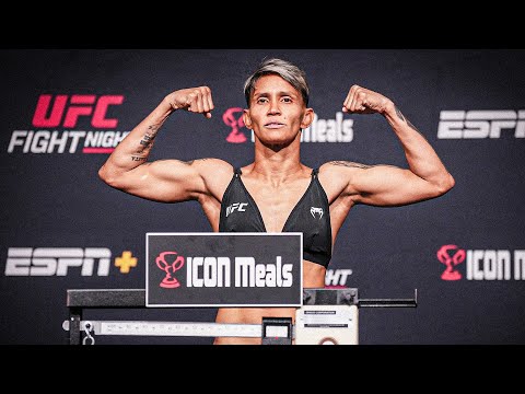 Lemos vs Jandiroba Fighter Weigh-Ins | UFC Vegas 94