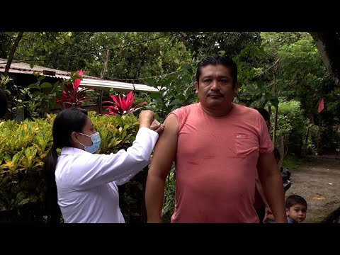Aplican Vacunas contra la Covid-19 a Familias de Ticuantepe