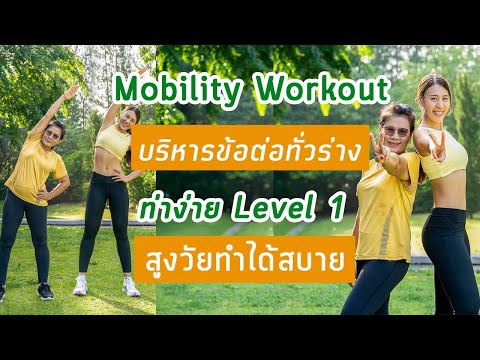 Booky HealthyWorld MobilityWorkoutบริหารข้อต่อทั่วร่างท่าง่ายสูงวัยทำได้สบายBoo