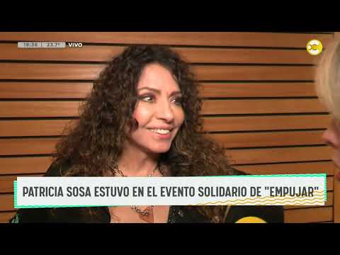 Patricia Sosa estuvo en el evento solidario de Empujar ? DPZT ? 14-11-23