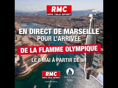 JO Paris 2024: édition spéciale sur RMC pour l'arrivée de la flamme olympique
