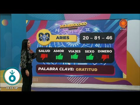 El numerologo del show trae el horóscopo del fin de semana