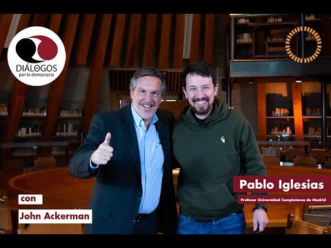 Diálogos por la democracia con John M. y Pablo Iglesias.