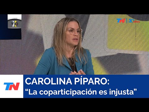 La coparticipación es injusta Carolina Píparo, candidata a gobernadora por La Libertad Avanza