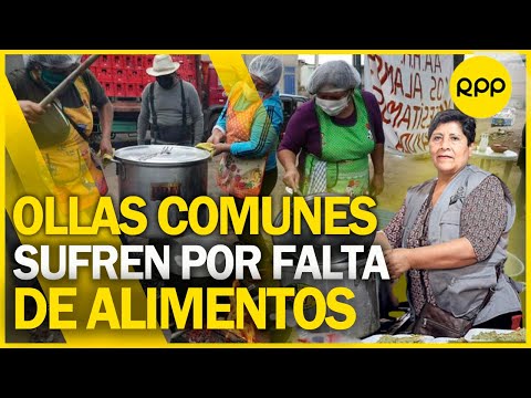 #EnVivo Ollas comunes claman ayuda por banco de alimentos ¿Cómo va su presupuesto?