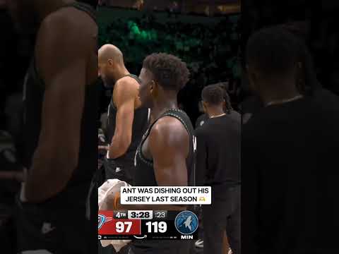 NBA 유니폼의 날에 앤서니 에드워즈 유니폼을 입을 분 계신가요?