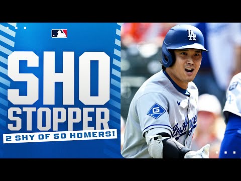 Shohei Ohtani homers twice as the Dodgers snap their losing streak! | 大谷翔平ハイライト