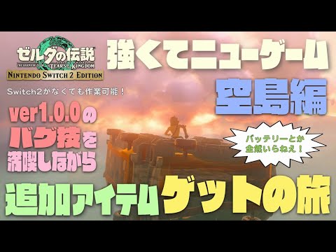 Switch2 Edition 強くてニューゲーム！追加アイテムゲットの旅 ～空島編～【ティアキン】