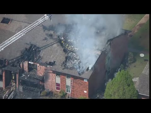 More than 30 people displaced after a fire gutted a North Texas apartment complex